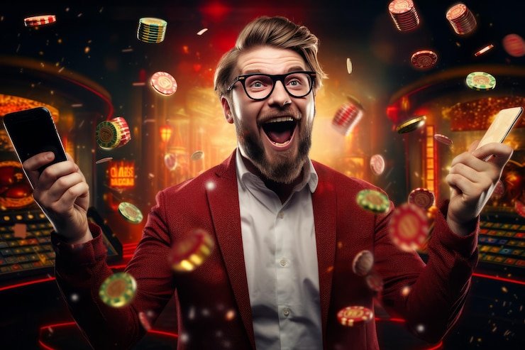 Aplikasi aura jp di layar ponsel Android dengan antarmuka optimasi mobile